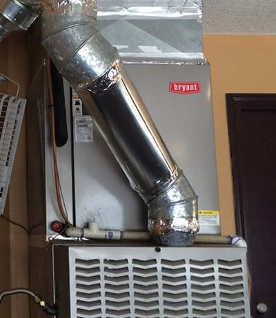 Residential Heating Installation-Heater in Garage